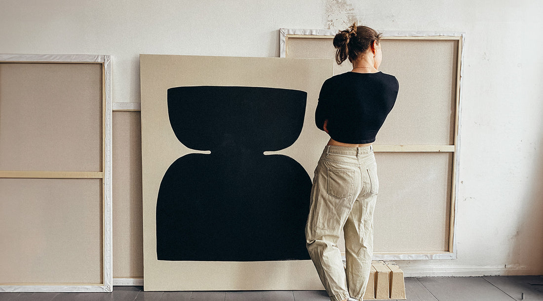 Color in my work: Black