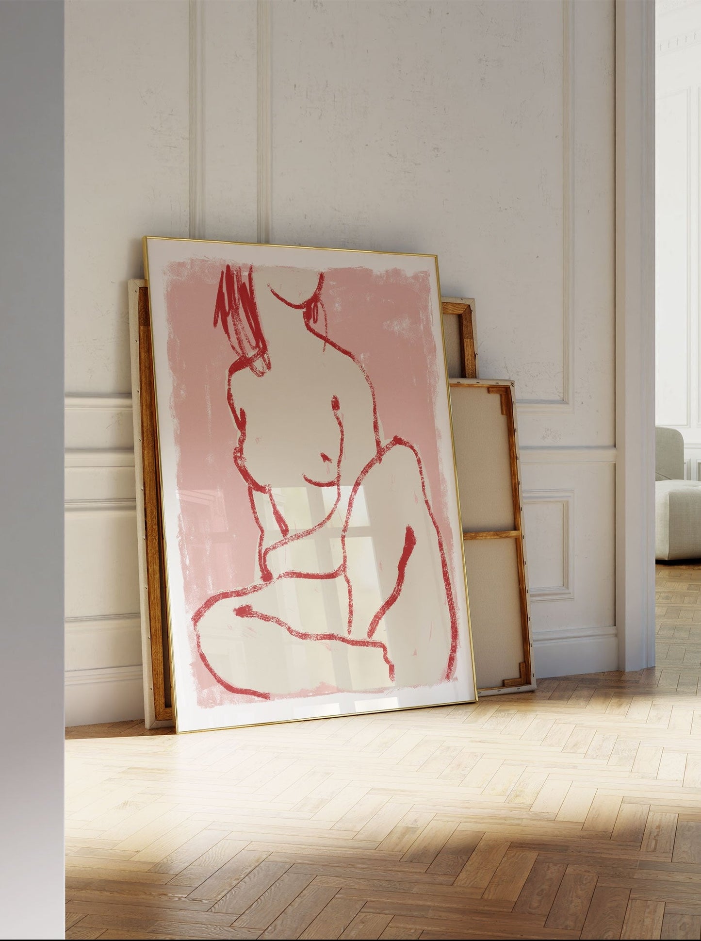 anna pepe, artist, contemporary art, printed wall art, framed prints, modern interior decor