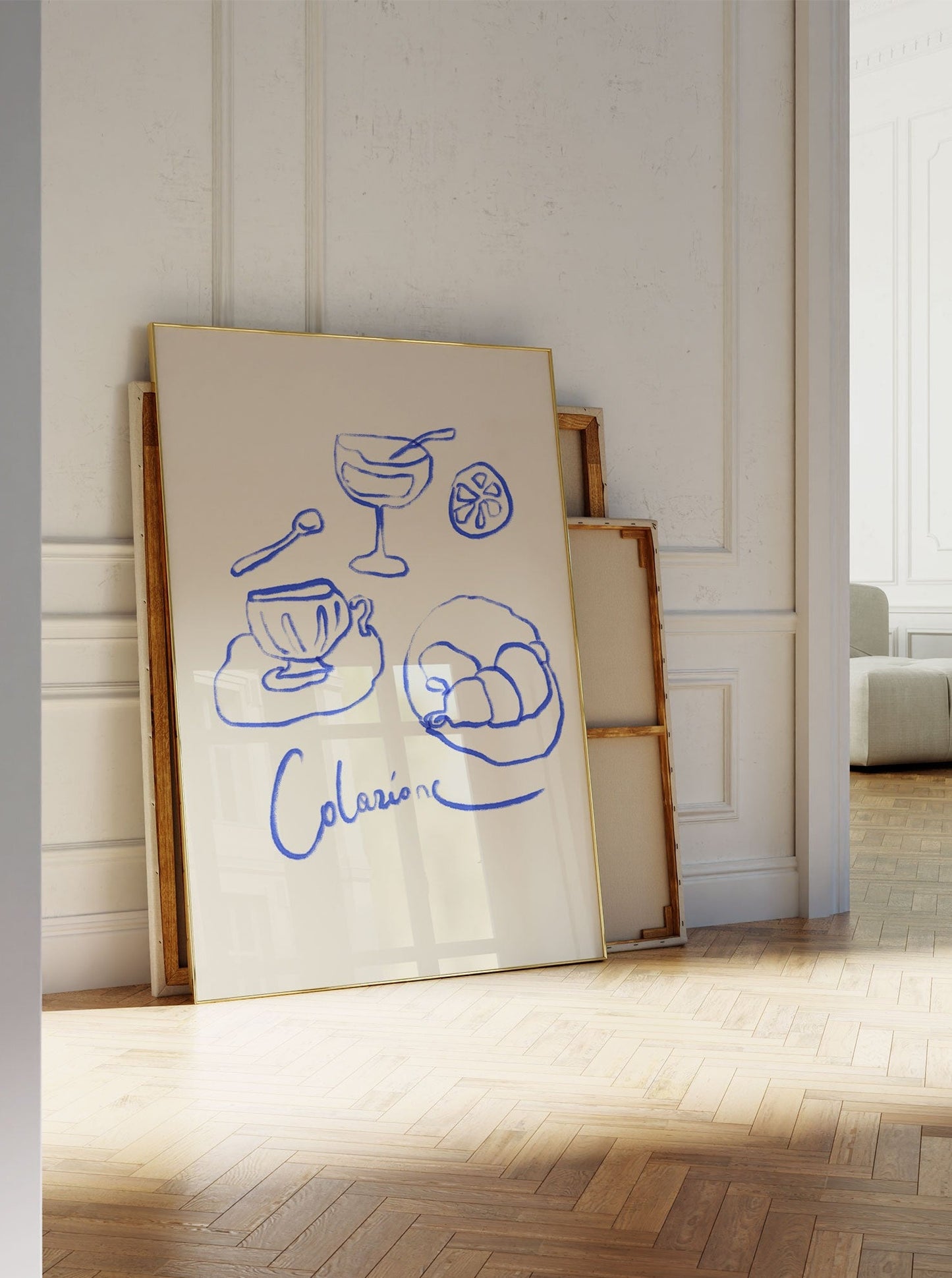 anna pepe, artist, contemporary art, printed wall art, framed prints, modern interior decor