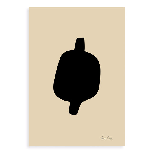 abstract form, acrylic on canvas, large oversize artwok, anna pepe, forn studio