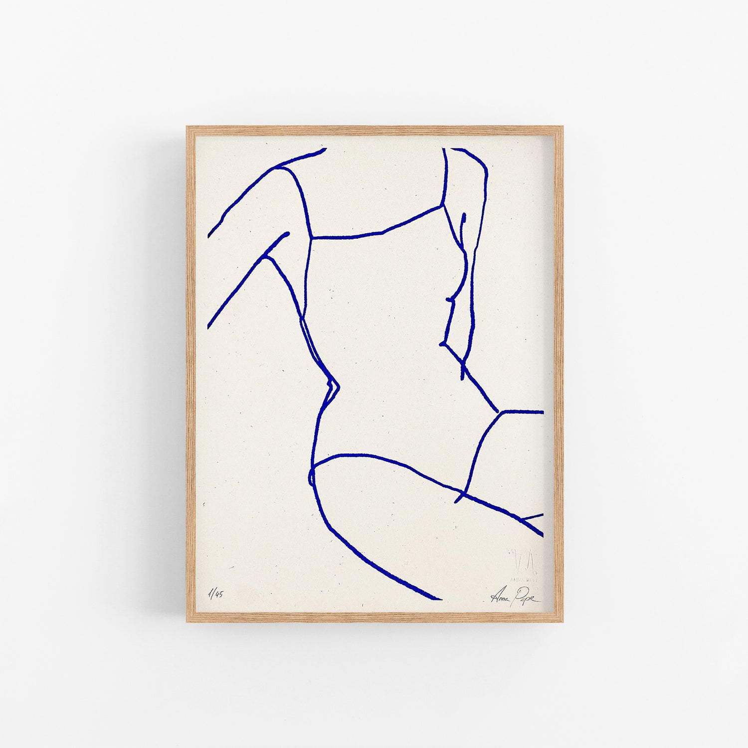 limited edition screen print, anna pepe, forn studio