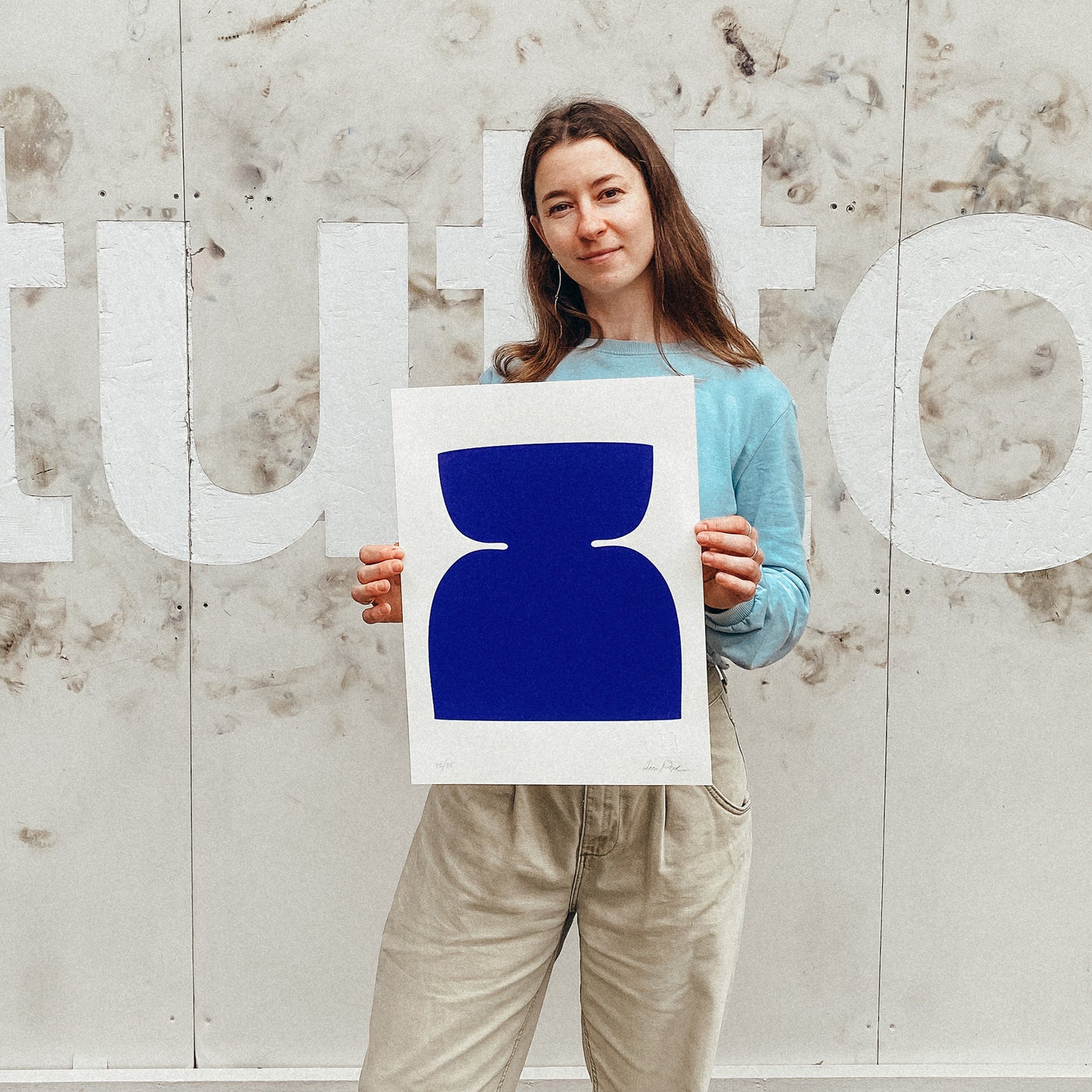 Anna Pepe, artist Anna Pepe, forn studio, limited edition, screen print,