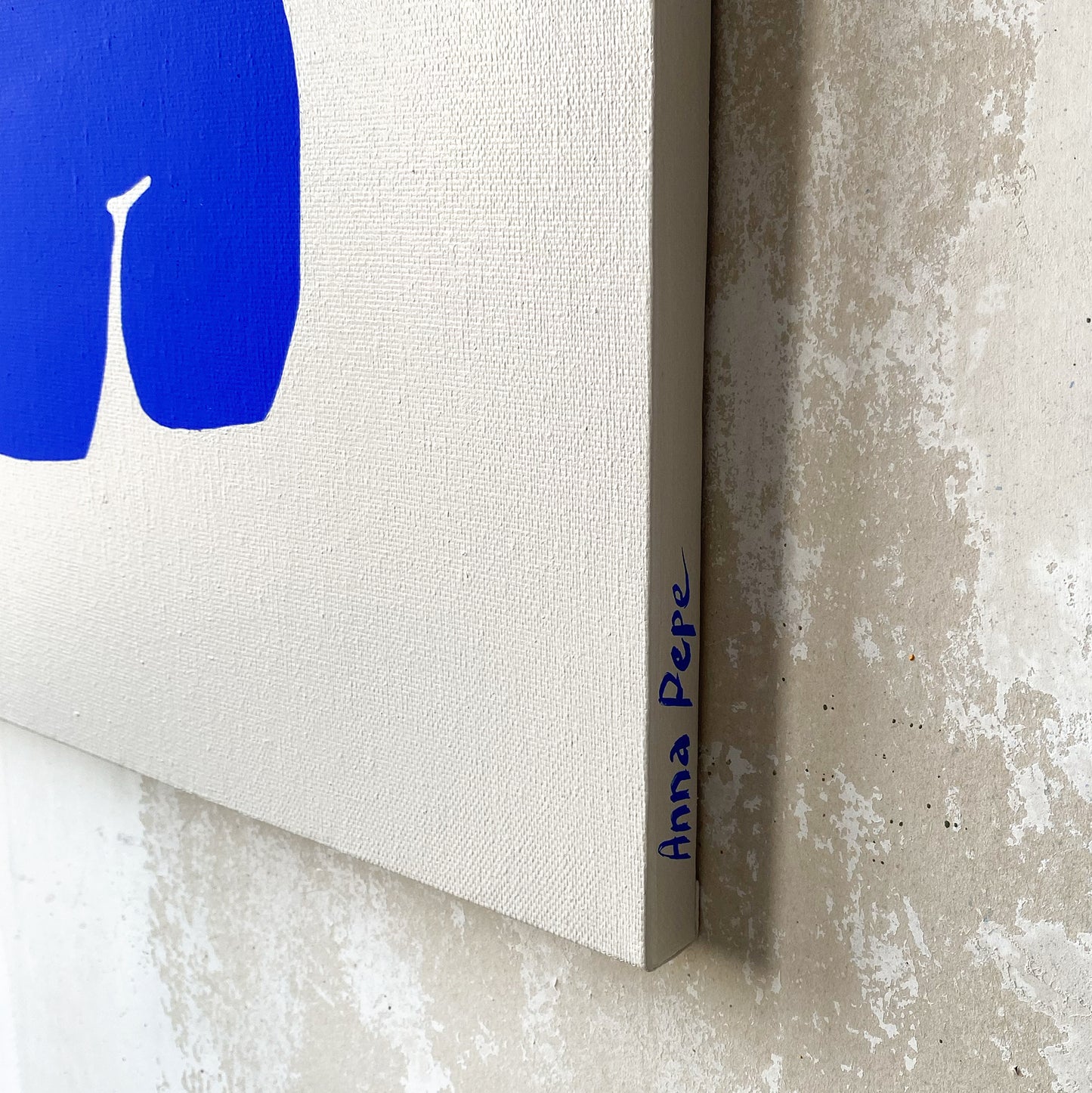 Anna Pepe, abstract wall art, forn studio