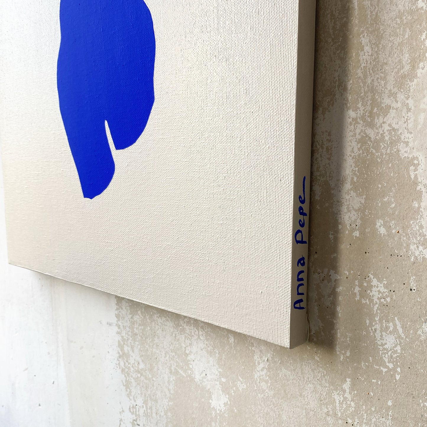 Anna Pepe, abstract wall art, forn studio