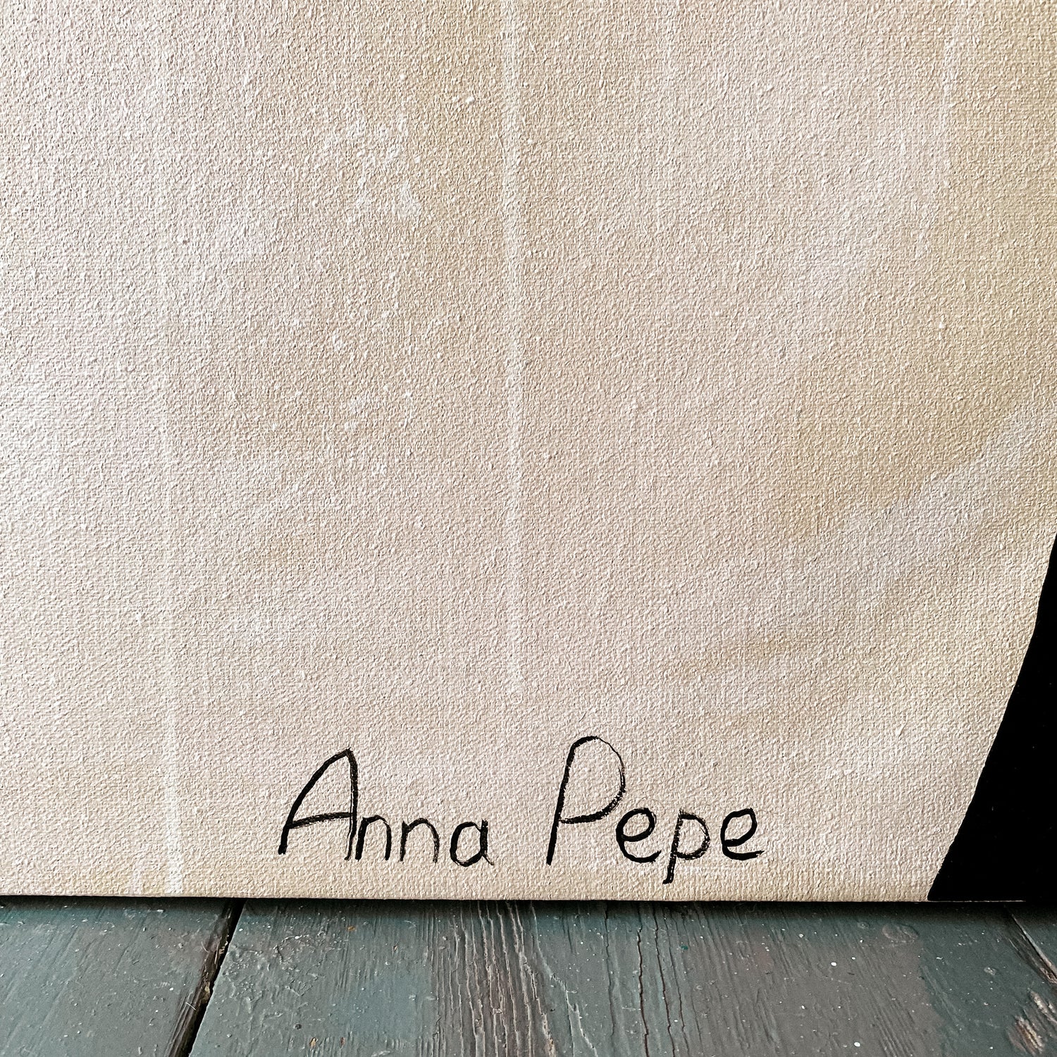 large canvas, acrylic on canvas, oversized wall art, abstract art, Anna Pepe, forn Studio