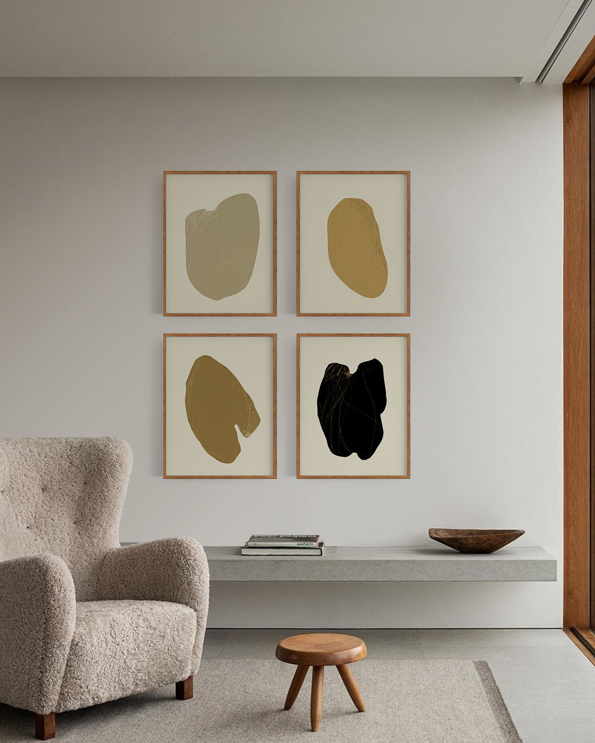anna pepe, artist, contemporary art, printed wall art, framed prints, modern interior decor