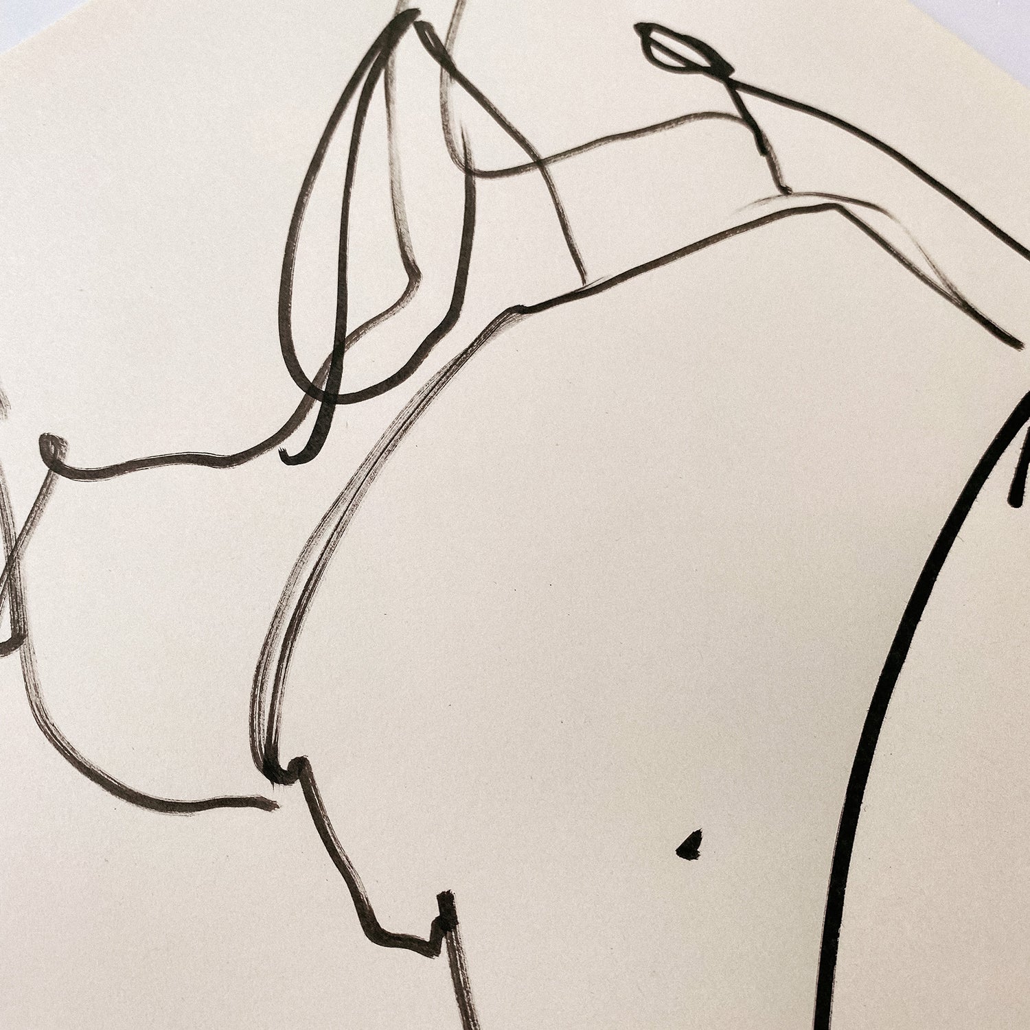 original drawing, anna pepe, forn studio, set of two, gallery wall art