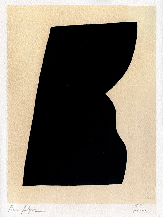Forms. 15 - Gouache painting on paper Anna Pepe x forn Studio