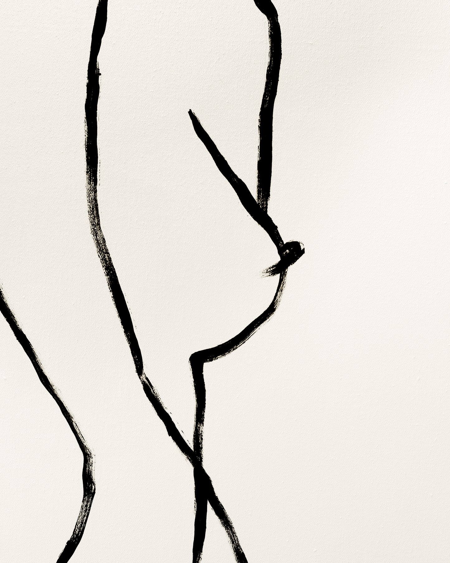 large canvas, acrylic on canvas, oversized wall art, abstract art, Anna Pepe, forn Studio