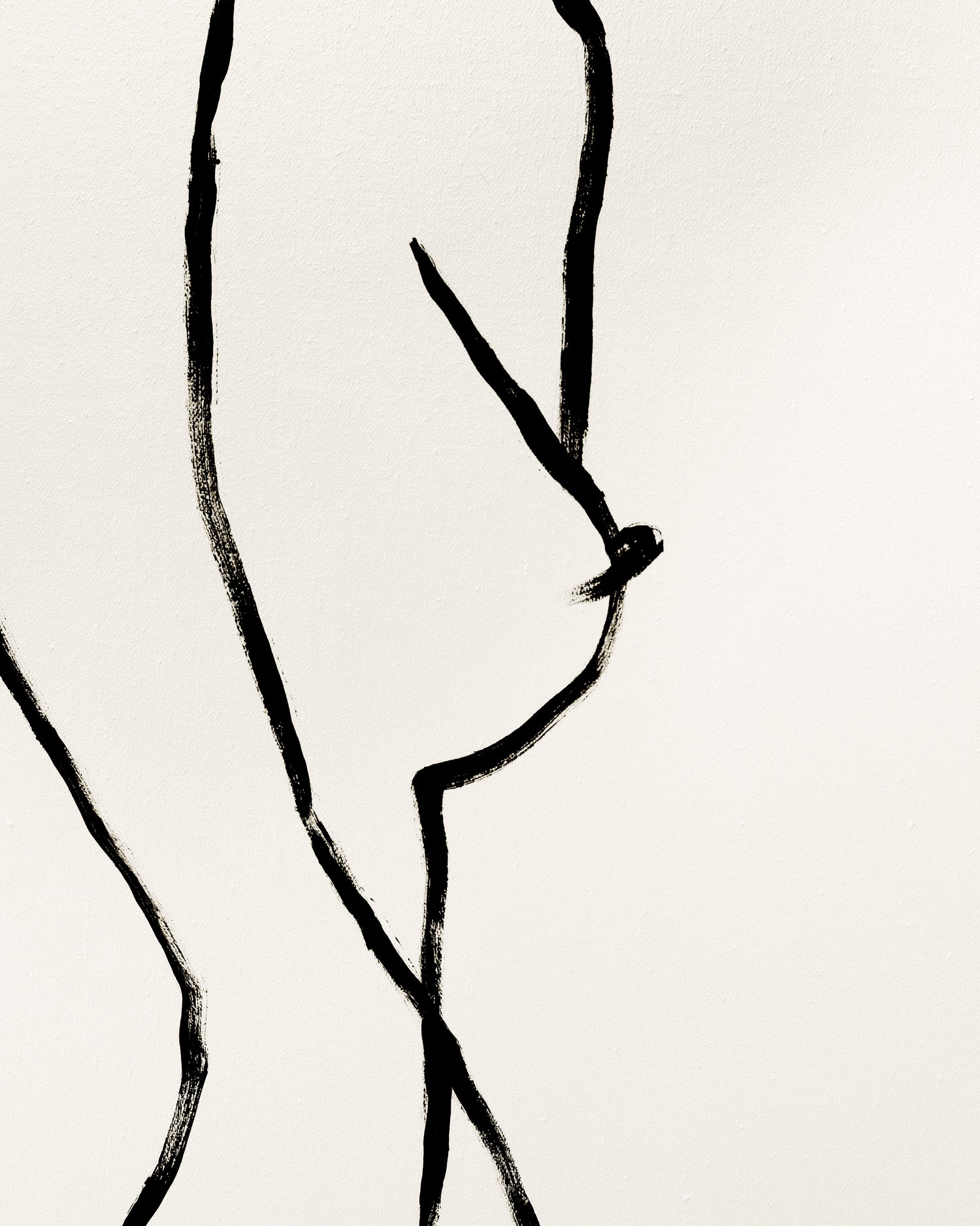 large canvas, acrylic on canvas, oversized wall art, abstract art, Anna Pepe, forn Studio