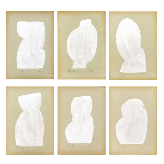 Original wall art, forn studio, anna pepe, collectible painting, gallery wall set