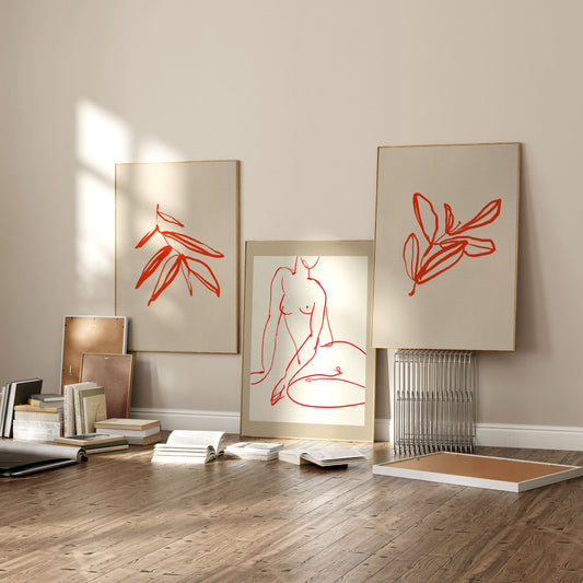 anna pepe, artist, contemporary art, printed wall art, framed prints, modern interior decor