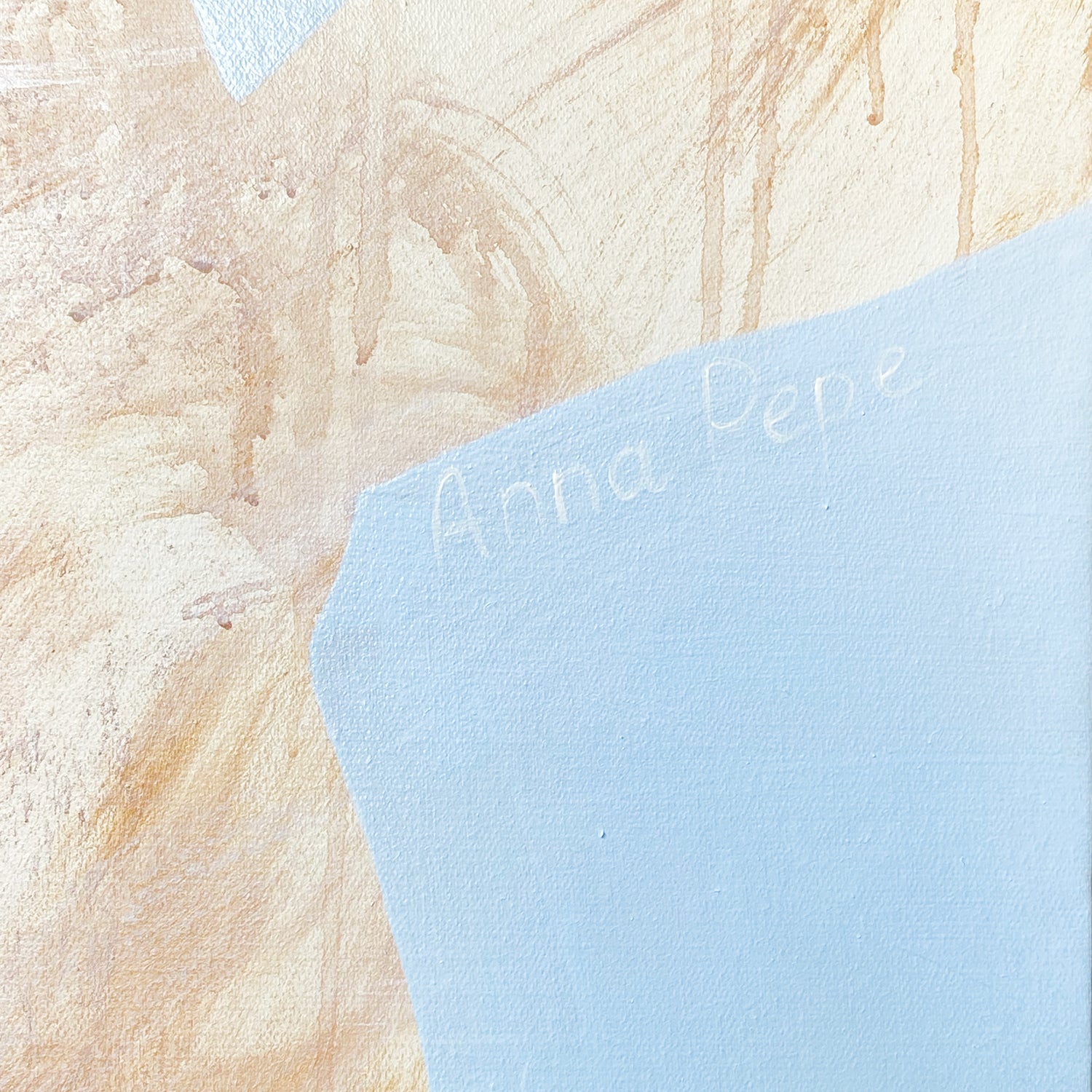 large canvas, acrylic on canvas, oversized wall art, abstract art, Anna Pepe, forn Studio