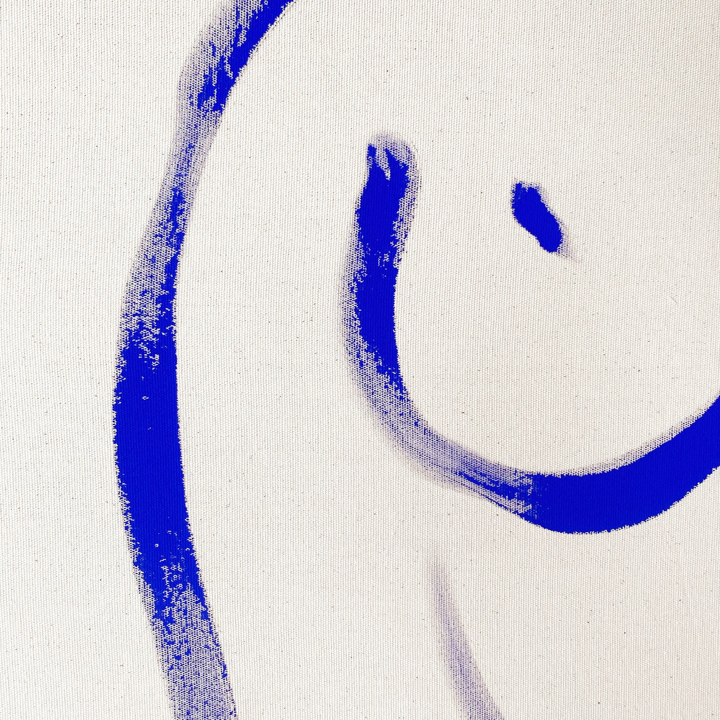 large canvas, acrylic on canvas, oversized wall art, abstract art, Anna Pepe, forn Studio