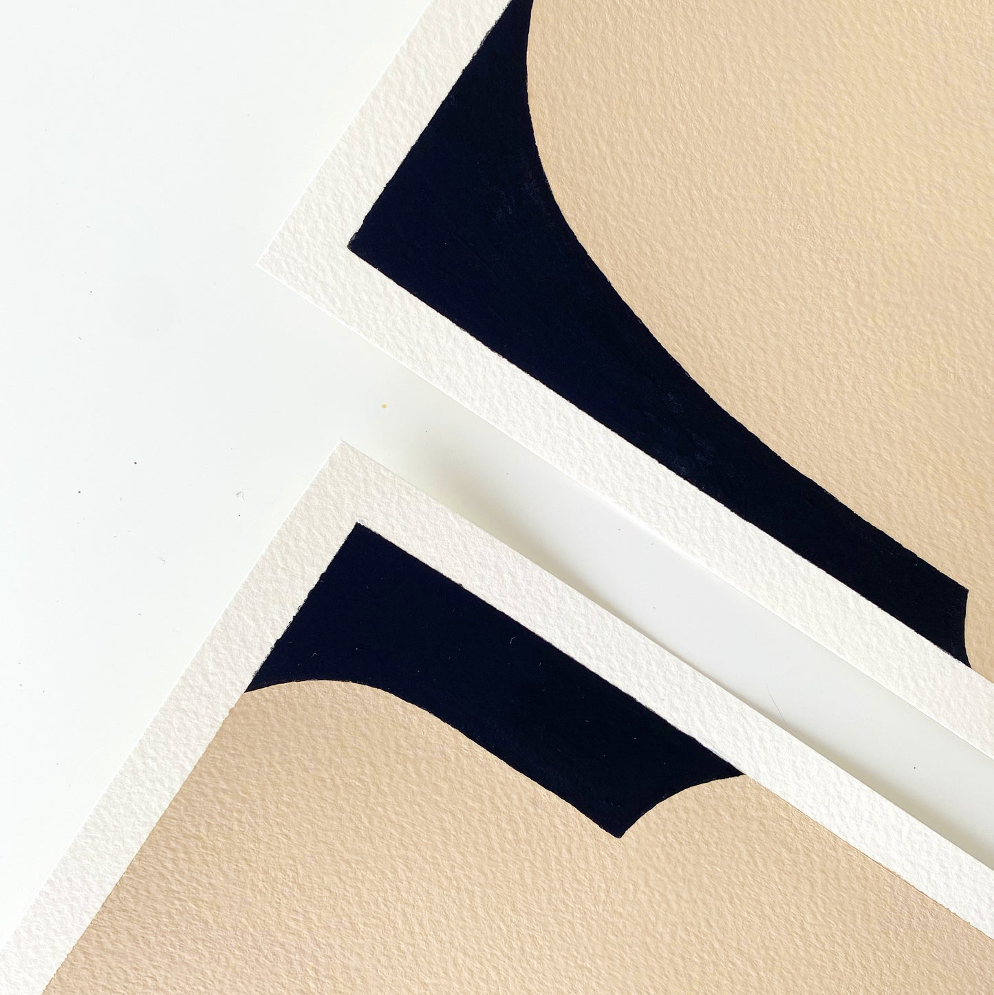 painting on paper, anna pepe artist, collectible wall art, forn studio
