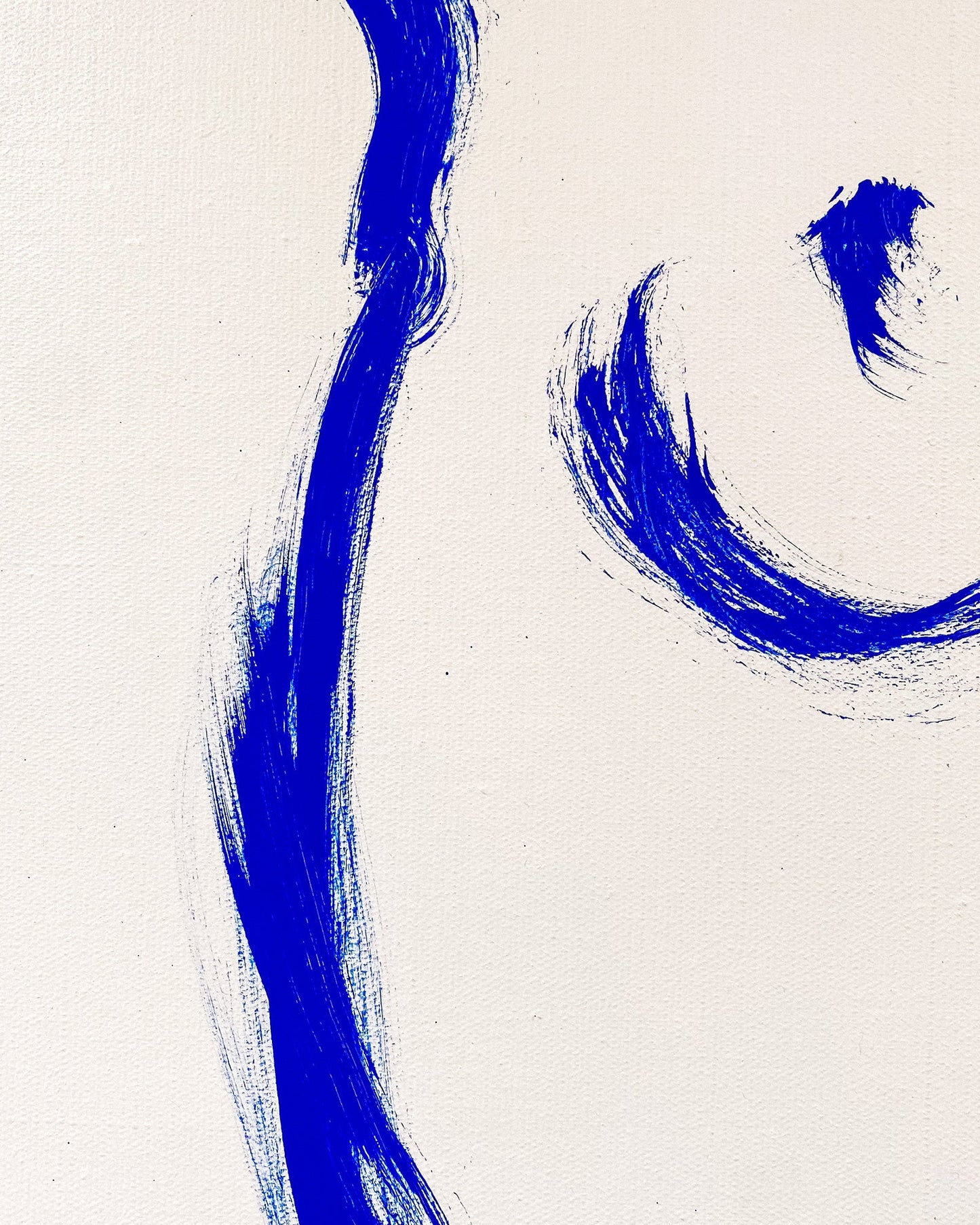 abstract painting, acrylic on canvas, contemporary collectible wall art, anna pepe, forn studio