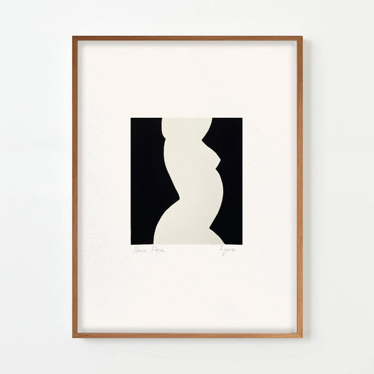 artist anna pepe, forn studio, abstract painting, small art work, female abstract form