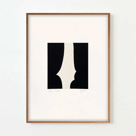 artist anna pepe, forn studio, abstract painting, small art work, female abstract form
