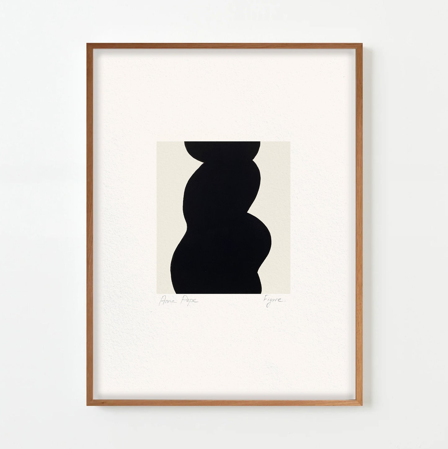 artist anna pepe, forn studio, abstract painting, small art work, female abstract form