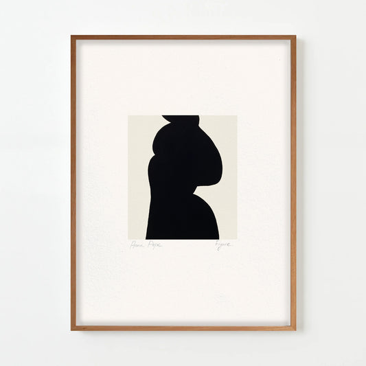 artist anna pepe, forn studio, abstract painting, small art work, female abstract form