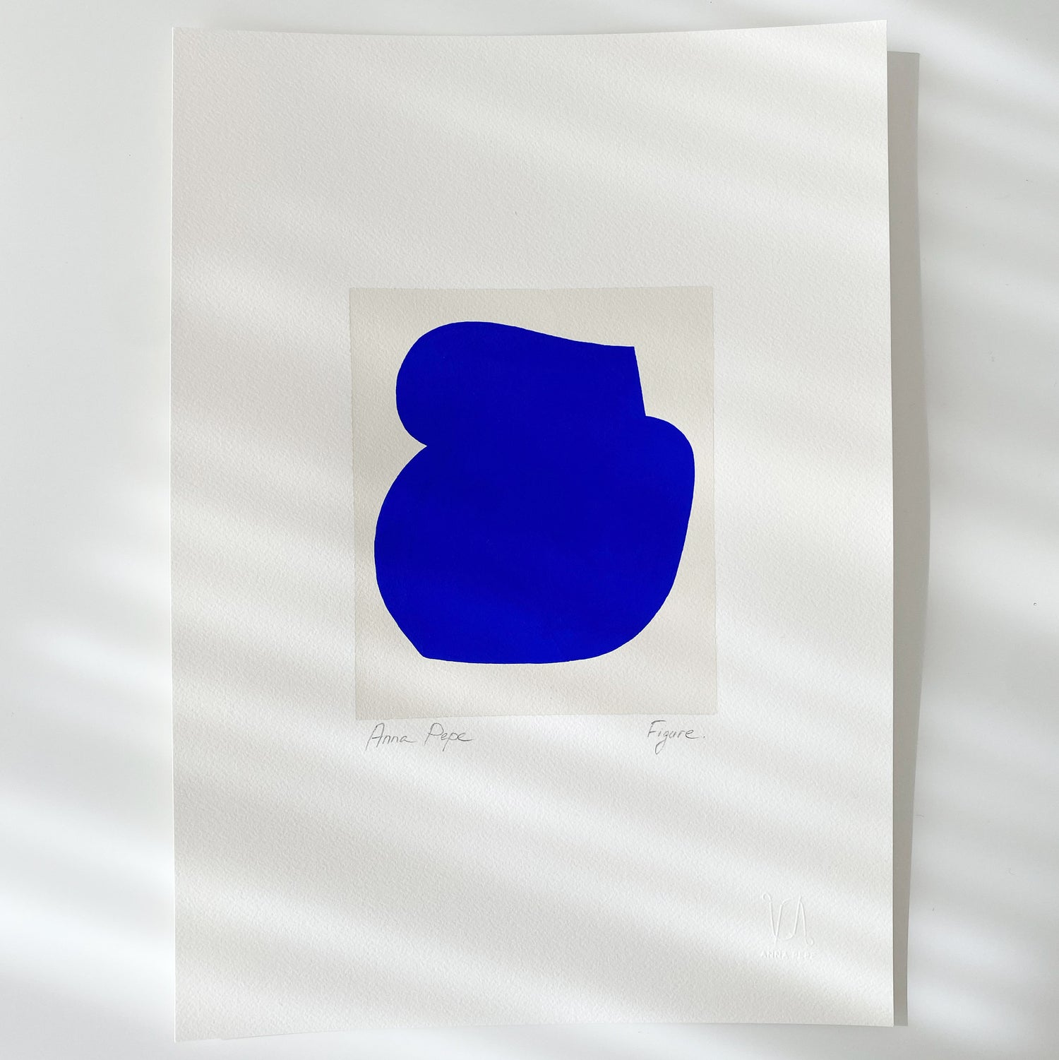 artist anna pepe, forn studio, abstract painting, small art work, female abstract form