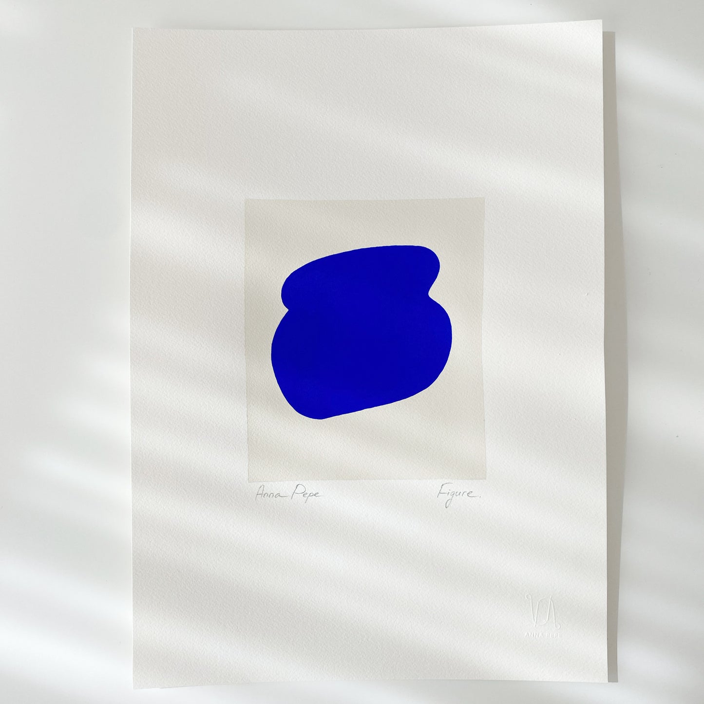 artist anna pepe, forn studio, abstract painting, small art work, female abstract form