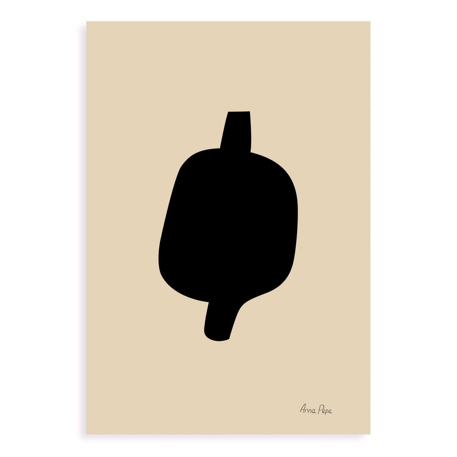 abstract form, acrylic on canvas, large oversize artwok, anna pepe, forn studio