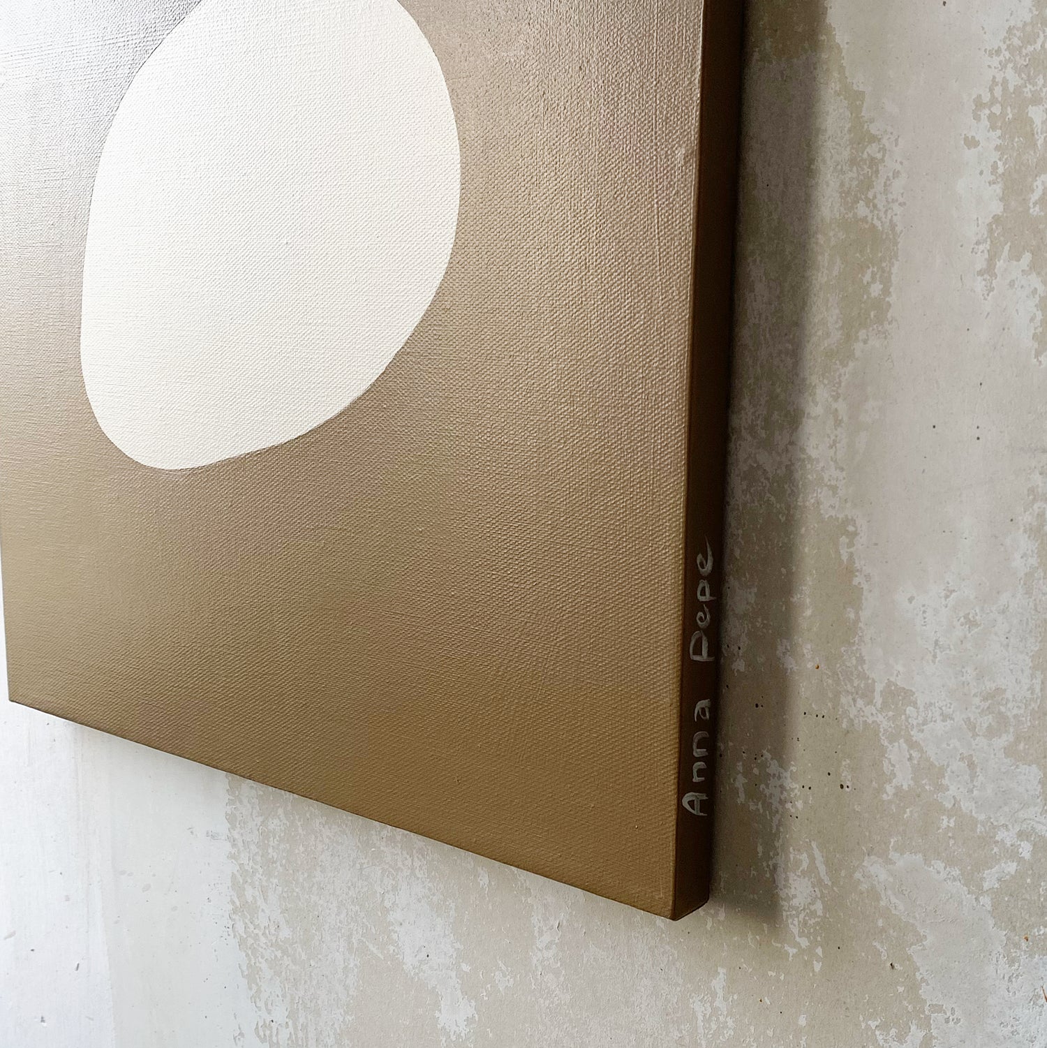 Anna Pepe, abstract wall art, forn studio