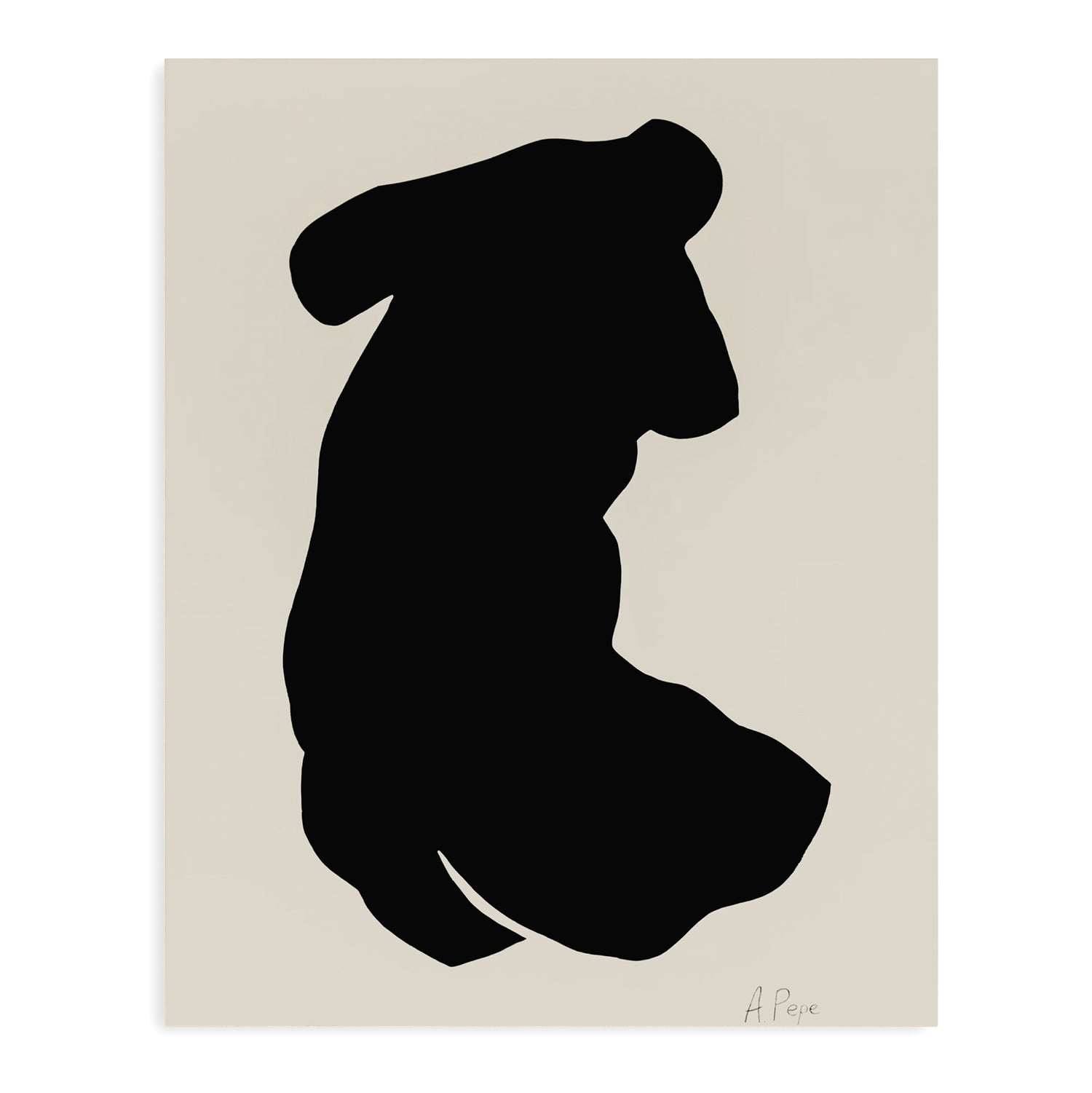 large canvas, acrylic on canvas, oversized wall art, abstract art, Anna Pepe, forn Studio