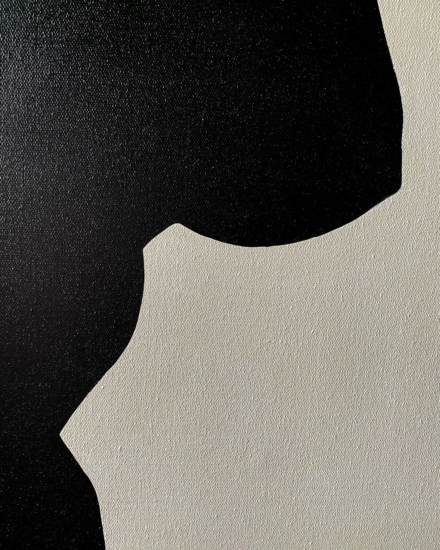 large canvas, acrylic on canvas, oversized wall art, abstract art, Anna Pepe, forn Studio