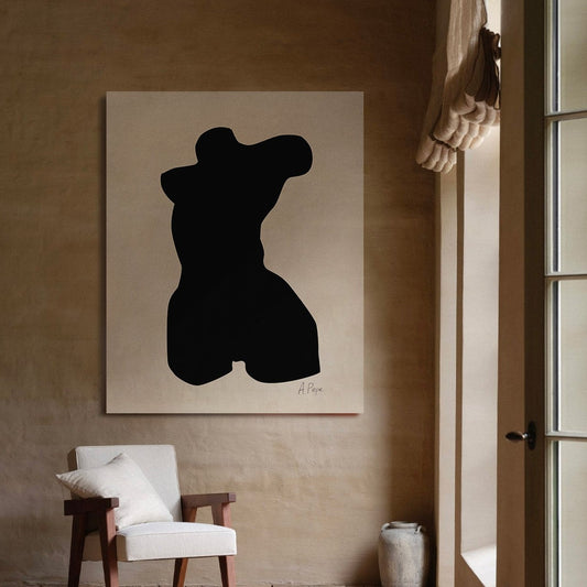 arge canvas, acrylic on canvas, oversized wall art, abstract art, Anna Pepe, forn Studio