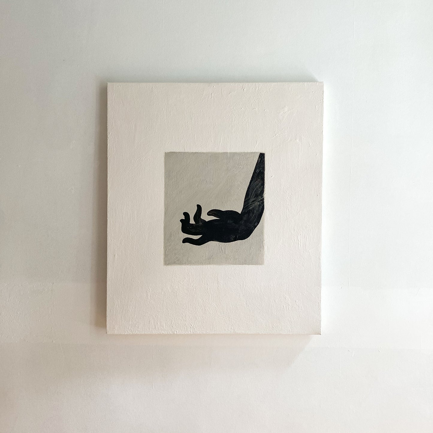 large canvas, acrylic on canvas, oversized wall art, abstract art, Anna Pepe, forn Studio