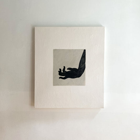 large canvas, acrylic on canvas, oversized wall art, abstract art, Anna Pepe, forn Studio