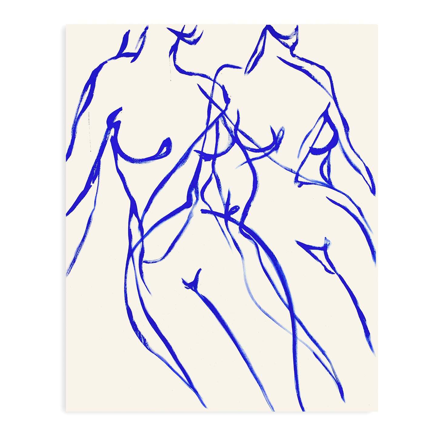 large canvas, acrylic on canvas, oversized wall art, abstract art, Anna Pepe, forn Studio