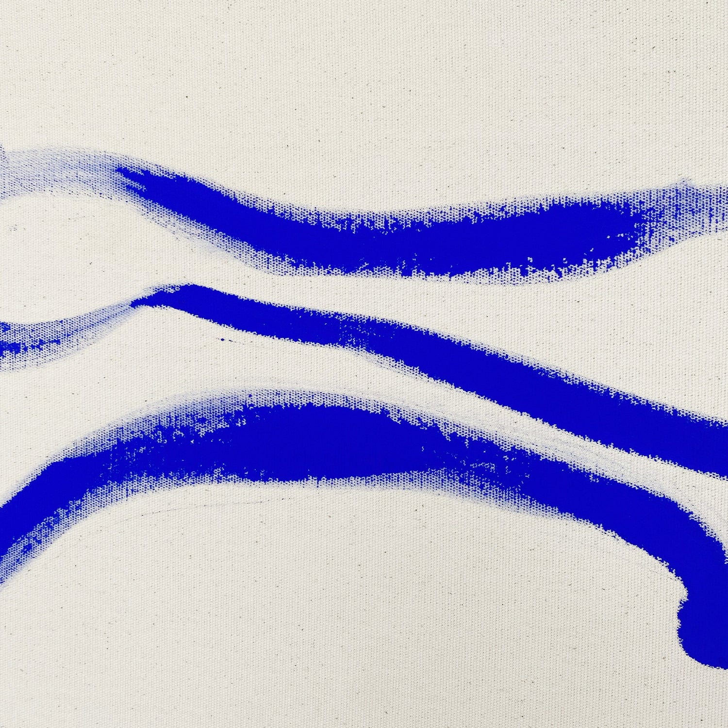 large canvas, acrylic on canvas, oversized wall art, abstract art, Anna Pepe, forn Studio