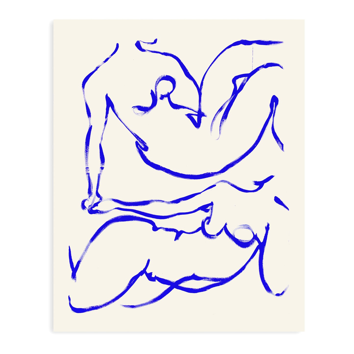 large canvas, acrylic on canvas, oversized wall art, abstract art, Anna Pepe, forn Studio