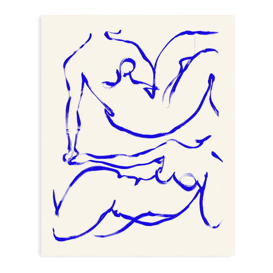 large canvas, acrylic on canvas, oversized wall art, abstract art, Anna Pepe, forn Studio