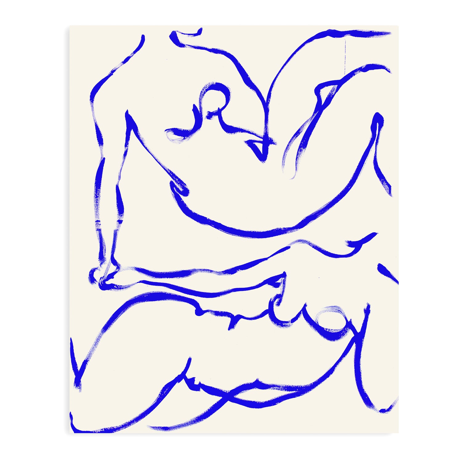 large canvas, acrylic on canvas, oversized wall art, abstract art, Anna Pepe, forn Studio