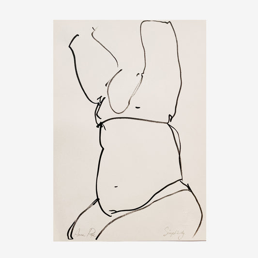 "Simplicity 01", 28x40 cm