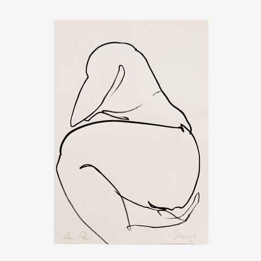 "Simplicity 02", 28x40 cm