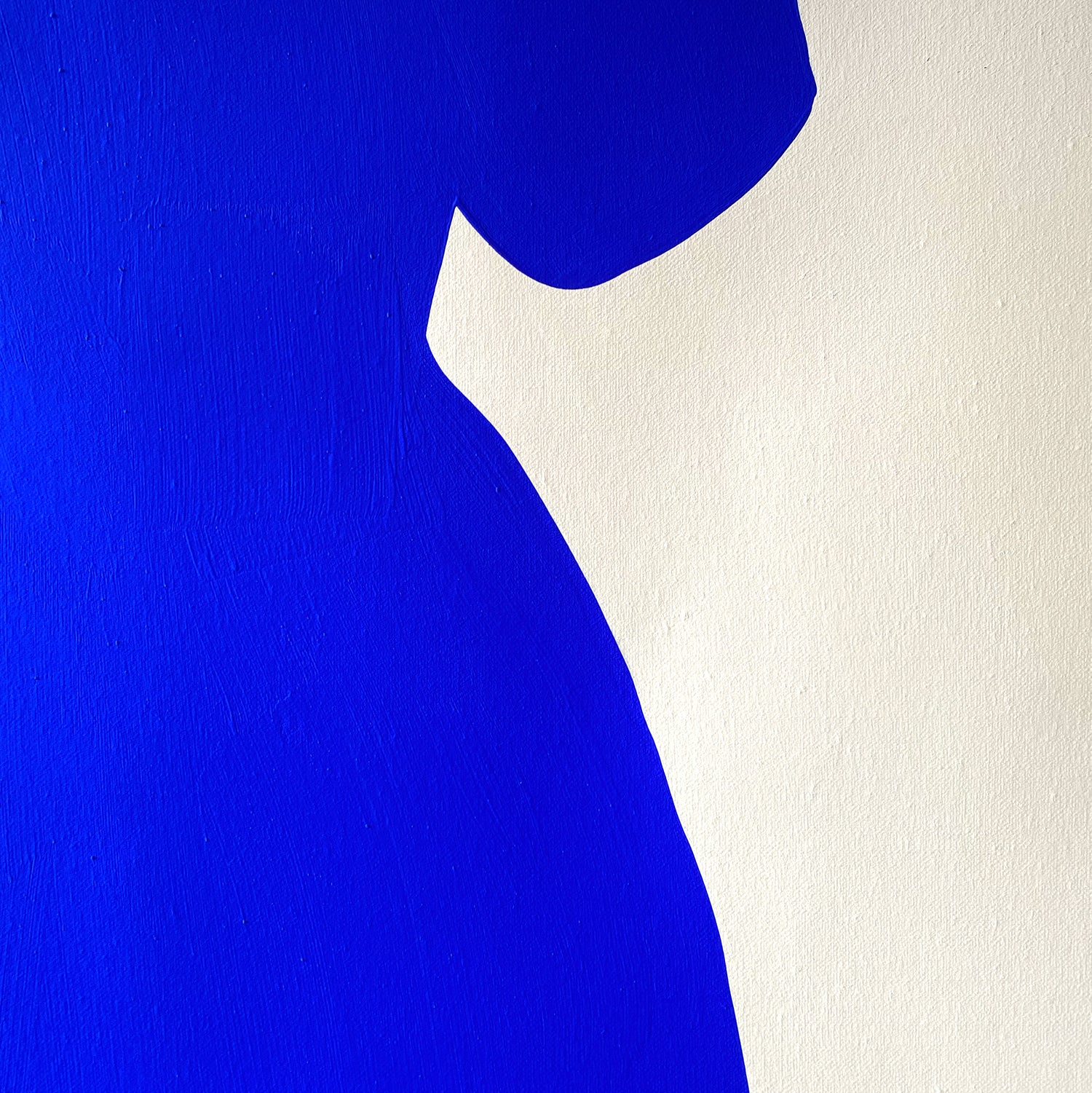 large canvas, acrylic on canvas, oversized wall art, abstract art, Anna Pepe, forn Studio
