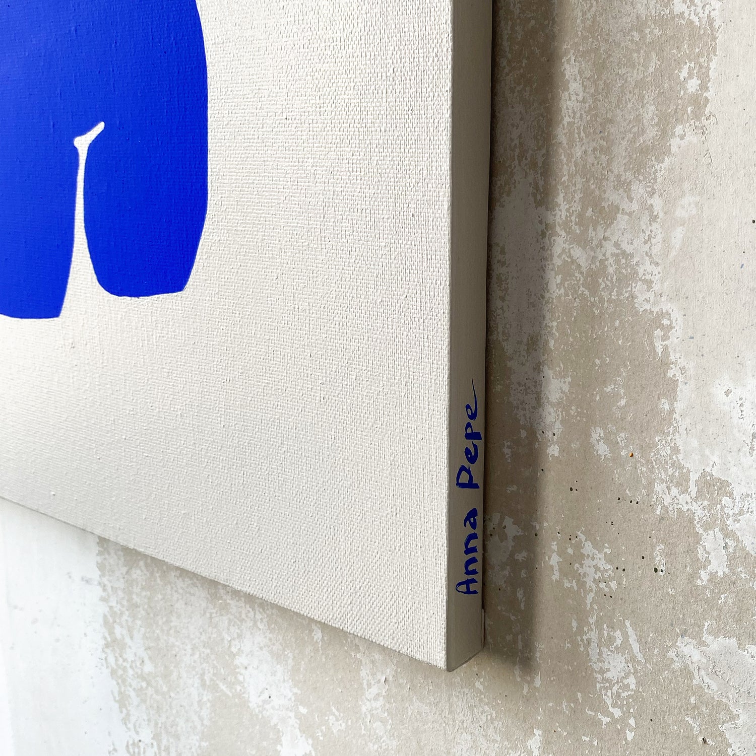 Anna Pepe, abstract wall art, forn studio
