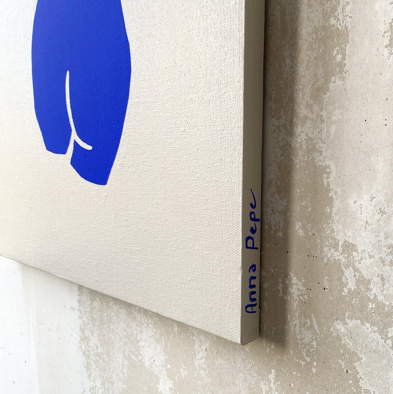 Anna Pepe, abstract wall art, forn studio