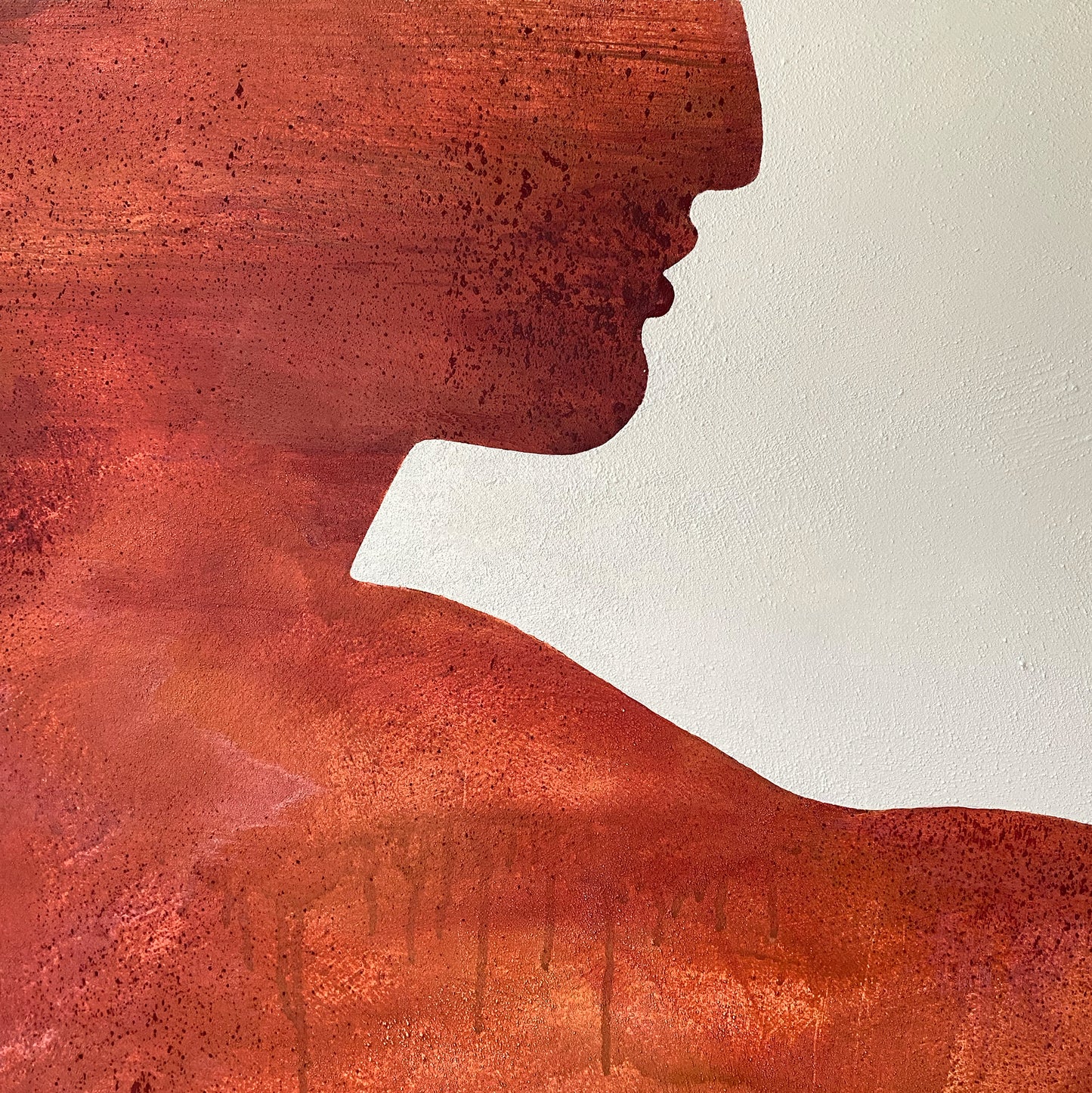 Resting Warrior, 67"x35"
