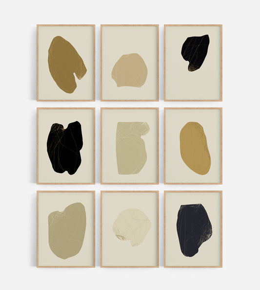 giclee print, abstract wall art, framed prints, anna pepe, giclee print, forn studio