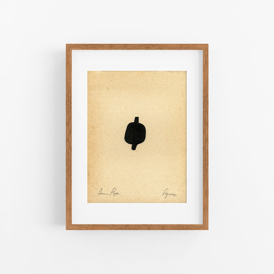 Figures. 12 - Ink drawing on vintage paper Anna Pepe x forn Studio