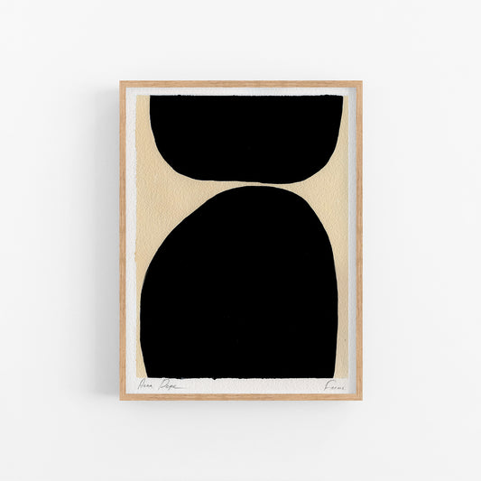 Forms. 12 - Gouache painting on paper Anna Pepe x forn Studio