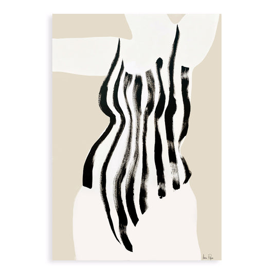 abstract form, acrylic on canvas, large oversize artwok, anna pepe, forn studio